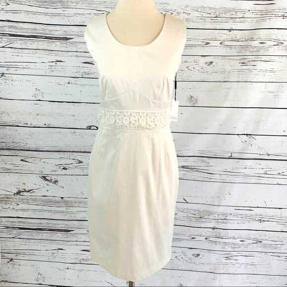 NWT Calvin Klein white with lace band - Picture 1 of 8